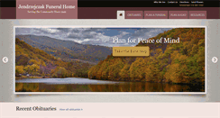 Desktop Screenshot of jendrzejczakfuneral.com